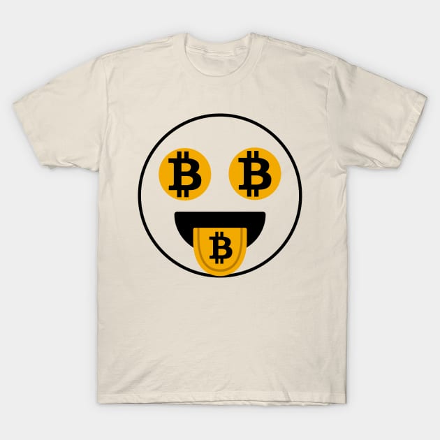 Bitcoin T-Shirt by NotSoGoodStudio
